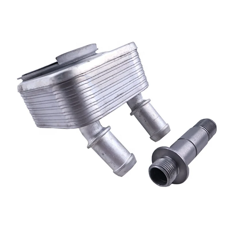 Aftermarket Engine Oil Cooler Compatible with HX7G-6B856-AA, with 1 Year Warranty