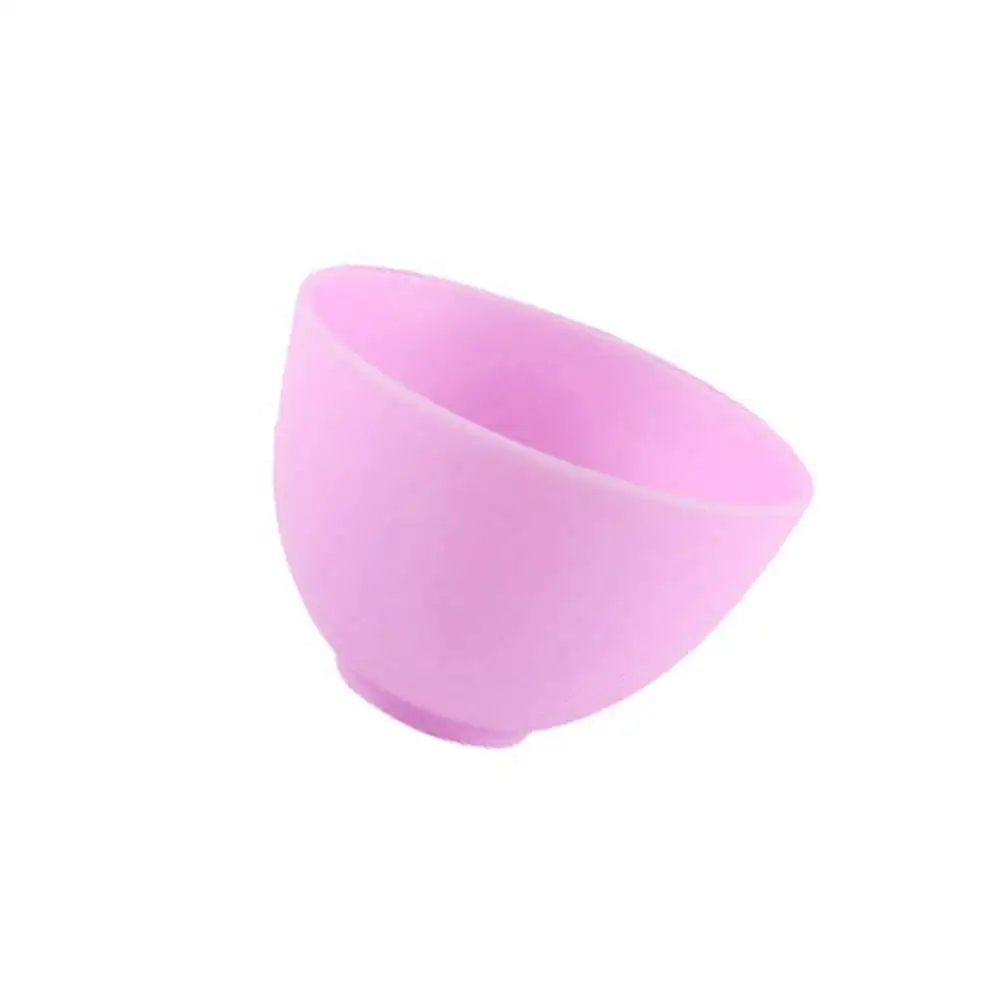 12.5x8cm Silicone Bowl for Home Bakers Chefs Face Mask Mixing Ingredient Staging Condiment Serving Odorless Anti-Drop Non-Slip