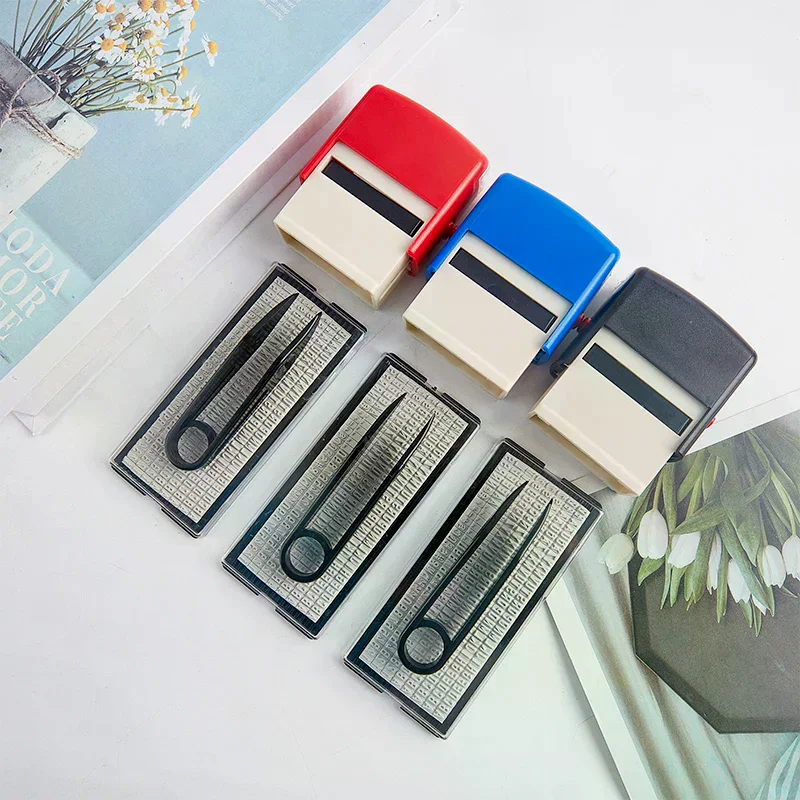 Rubber Stamp Personalized Business Address Handicrafts Printing High Quality Durable Material Easy To Install Ideal Gift Choice