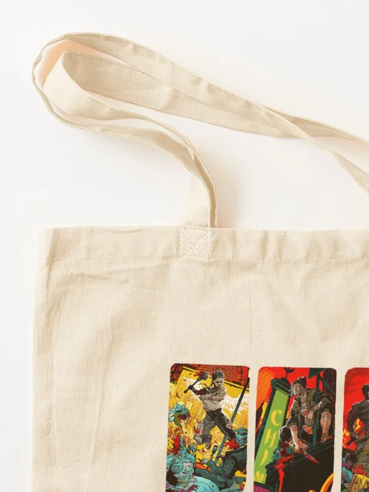 Meet the Slayers of Dead Island 2 ,Dead Island 2,Dead Island zombie,zombie Slayers Tote Bag