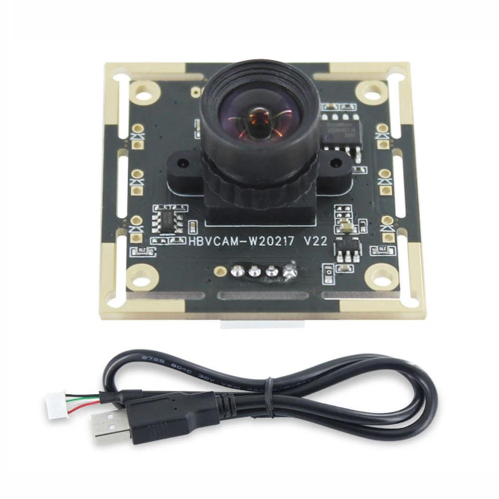 OV9732 Lens Monitoring Module 720P 1MP 1280x720 60/72/100/160/180 Degree Adjustable Manual-focus for Face Recognition Projects