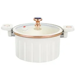 Multifunctional Non-Stick Pressure Cooker, 8L Household Micropressure Cooking Pot, Stockpot with Double Ears