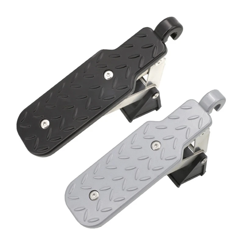 Flexible Collapsible Hook Step Ladder For Car Roof Maintenance And Cargo Management On Different Vehicles