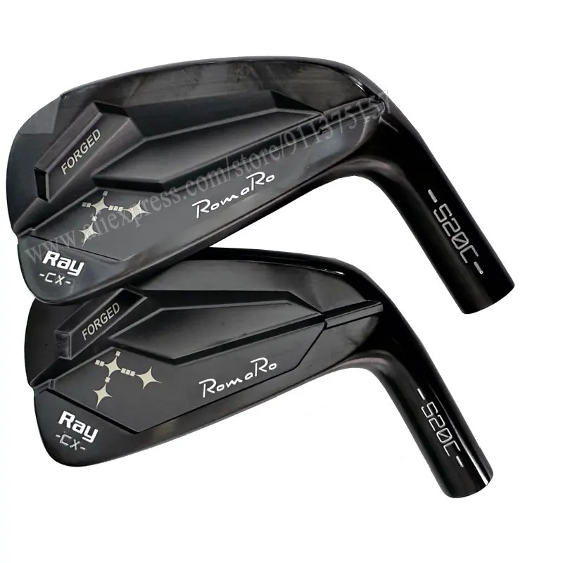 

Irons Head Right Handed For Men Rom aRo RAY CX Golf Head 4-9P FORGED Black Golf Clubs Head Golf Accessories No Shafts