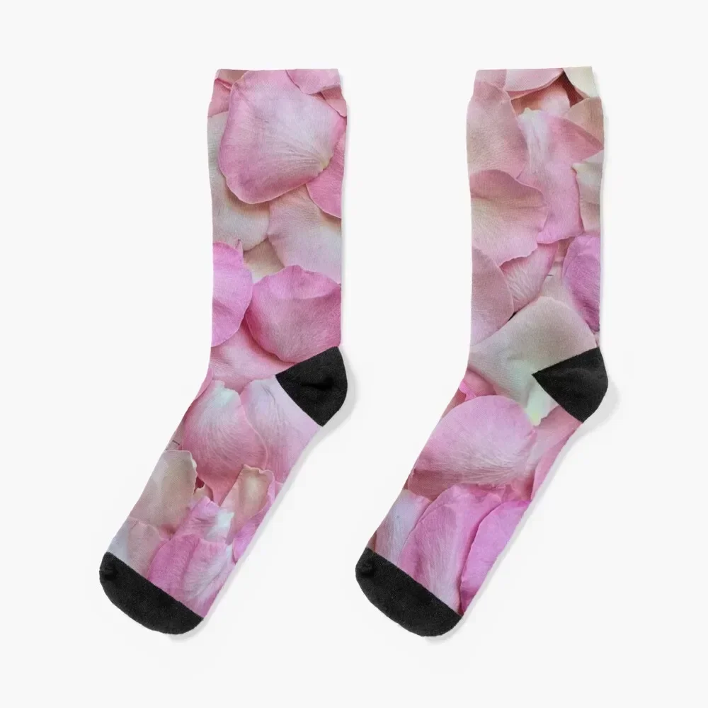 

Petals Socks gift Crossfit designer floral Socks Men Women's football loose Men's winter thermal Men's Socks Women's