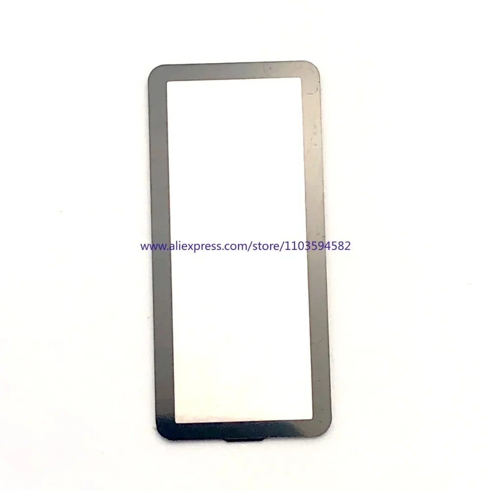 Nuovo per Canon EOS 5D3 5D mark III 5DIII Top Piccolo Display LCD protettivo esterno Schermo Finestra esterna Parti della fotocamera in vetro + Nastro