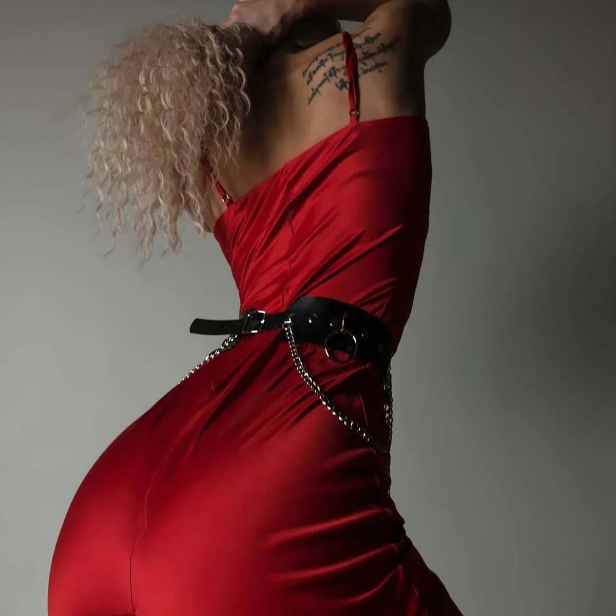 여성 패션 가죽 허리 벨트 하라주쿠 하네스 벨트 장식 배꼽 체인 벨트 허리띠 고딕 의류 액세서리