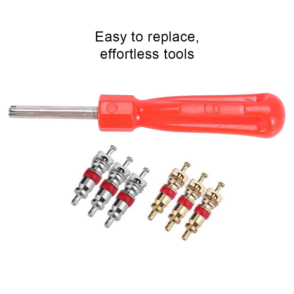 

242PCS Set Car Valve Cores Kit Leak-proof Tools Professional Replacement