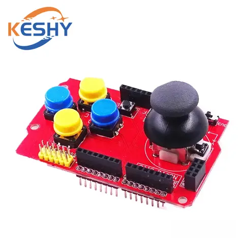 Joystick Shield for Arduino Expansion Board Analog Keyboard and Mouse Function