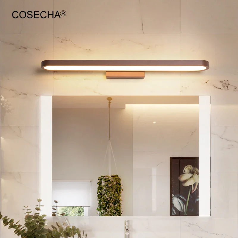 

Modern Led Wall Lamp In Bathroom Mirror Lights Nordic Home Interior Wall Lights Length40/60/80/100/120Cm 220-240V