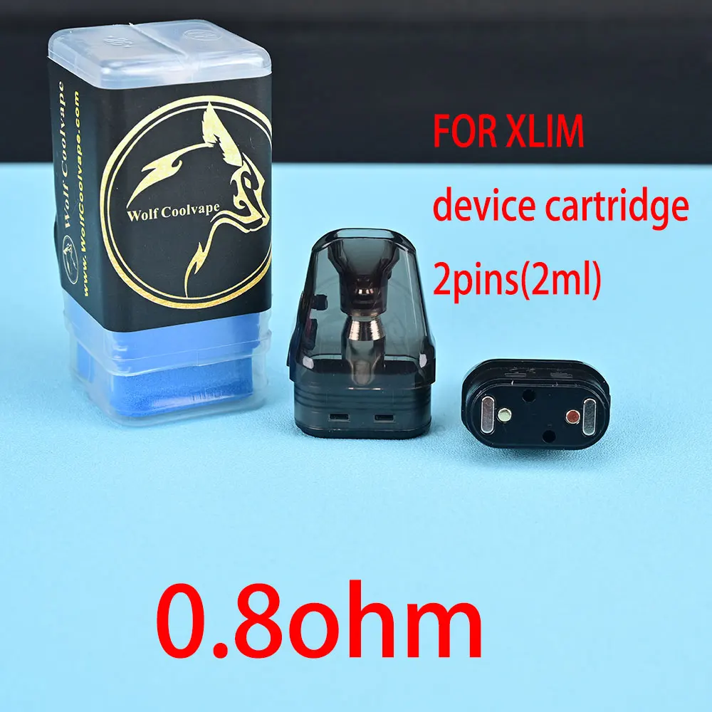 10pcs Replacement Xlim/NeXlim Pod 2/3/4ml Top Fill Cartridge Xlim V2 0.6/0.8ohm for OXVA Xlim/NeXlim Series,Pro,SE,SQ,GO,PRO2 - view 2