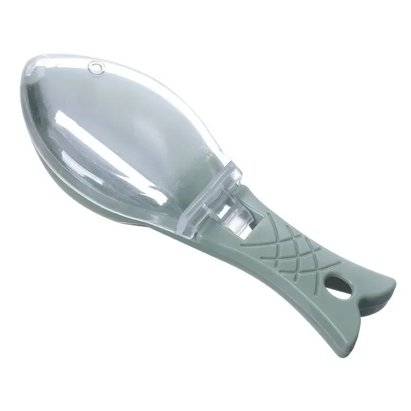 أواني قشور السمك المنزلية مع غطاء ، قتل المطبخ ، يدويا لتوسيع نطاق مكشطة ، ضرب سكين