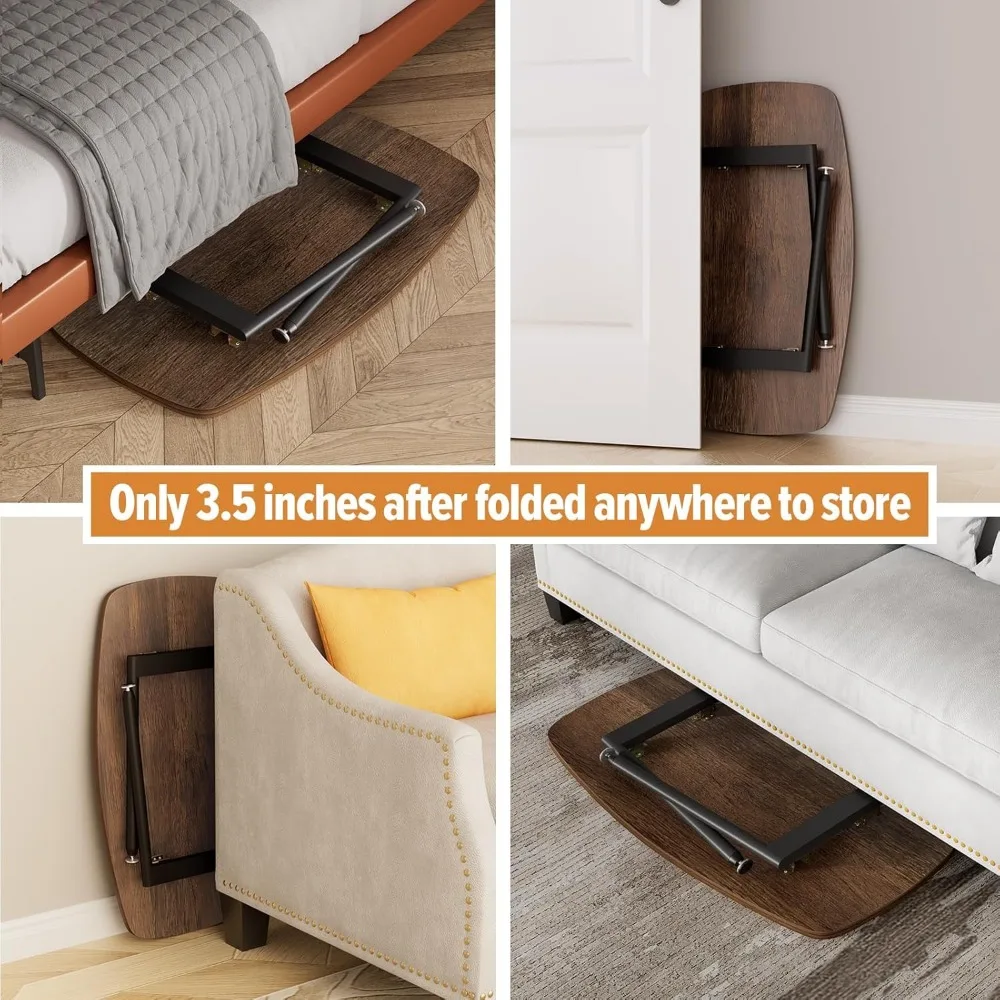 Folding Coffee Table Rustic Small Coffee Tables for Living Room Farmhouse Portable Table for Small Spaces  Century