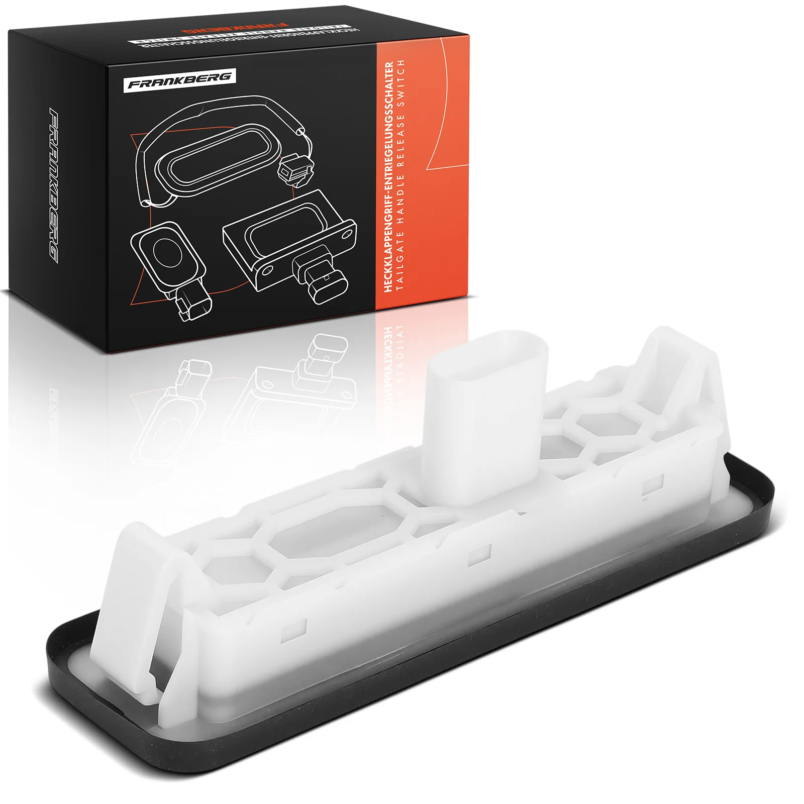 Frankberg 1x achterklephandgreep voor Fiat Tipo Hatchback Jeep Renegade 68247422AB 68336137AA 52030365 52052778