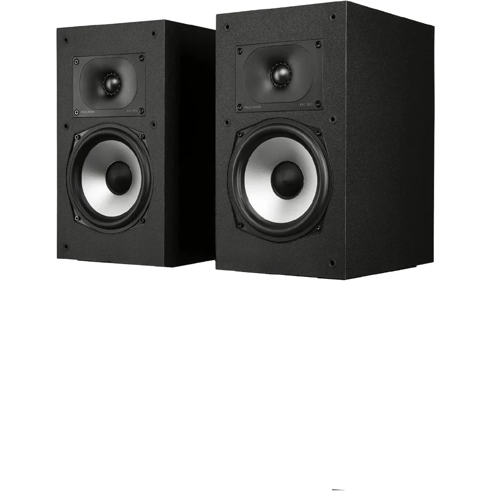 Pair of Surround Speakers - Hi-Res Audio Certified, Dolby Atmos: Tweeter & Dynamically Balanced Woofer (Midnight Black)