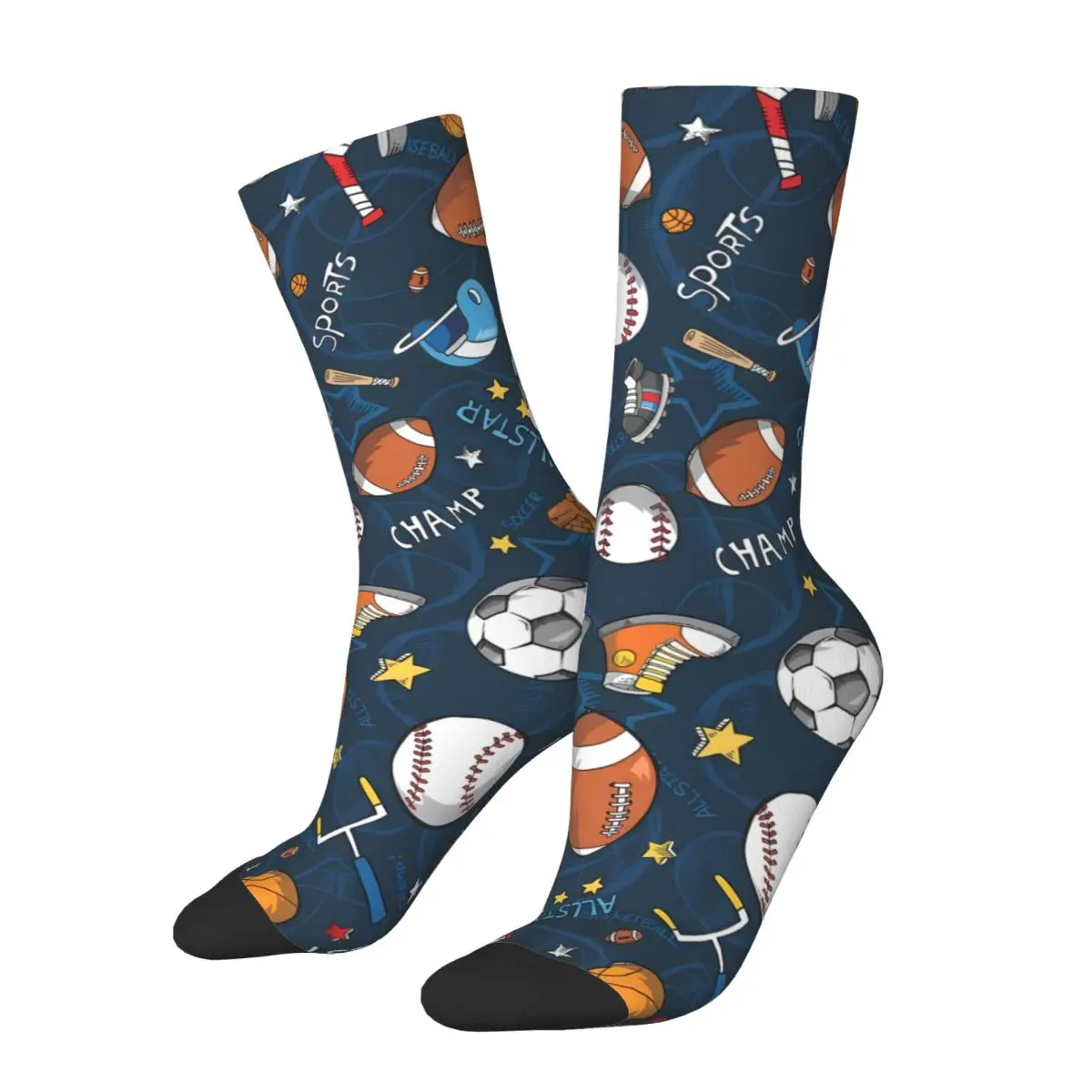Football Sock Printed Man Polyester