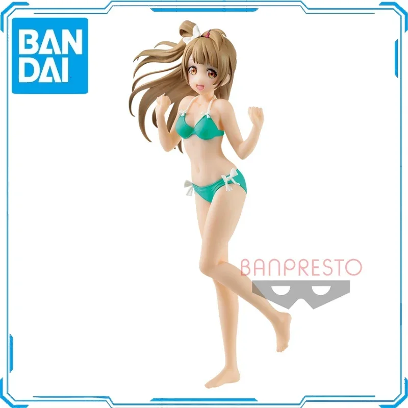 In Stock Original BANPRESTO EXQ Bandai Kotori Minami SUMMER ver.Action Figure Animation Toy Gift Model Collector Anime Genuine