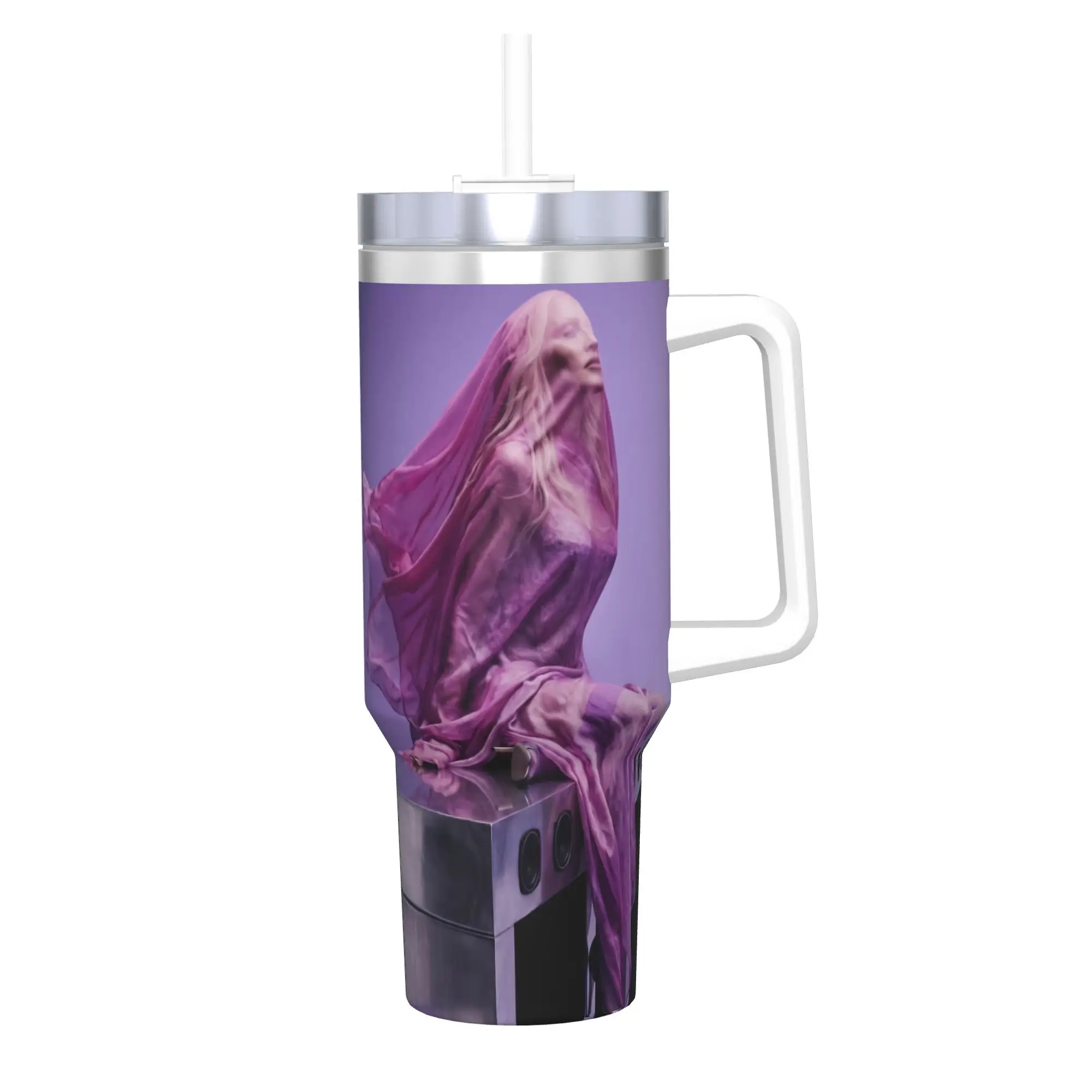 M-Madonnas Confessions II 40oz Tumbler Stainless Steel Double Wall Vacuum Insulated  Tumblers Cup With Straw
