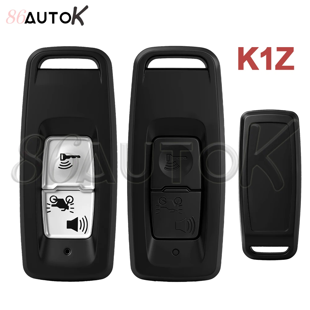 

86AUTOK - Replacement Remote Control Key Fob Cover Housing For Honda K1Z PCX160 2 Buttons Smart Flip Key Shell Case