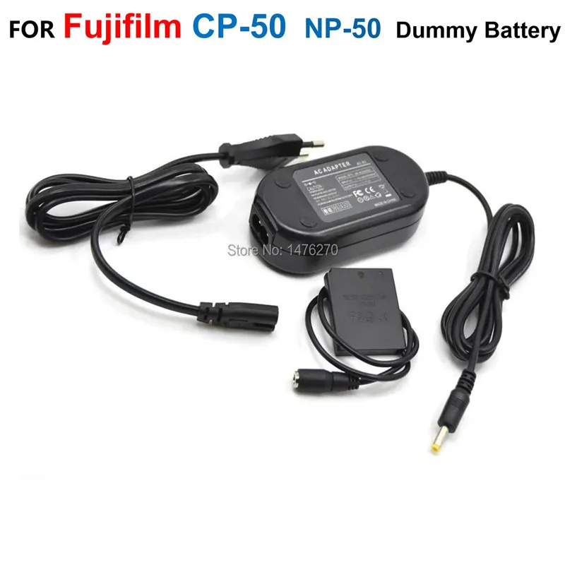 

CP-50 DC Coupler NP-50 FNP50 Dummy Battery+AC-5V For Fujifilm FinePix W3 F80EXR F305EXR X10 F605EXR F660EXR F665EXR XP100 XP150