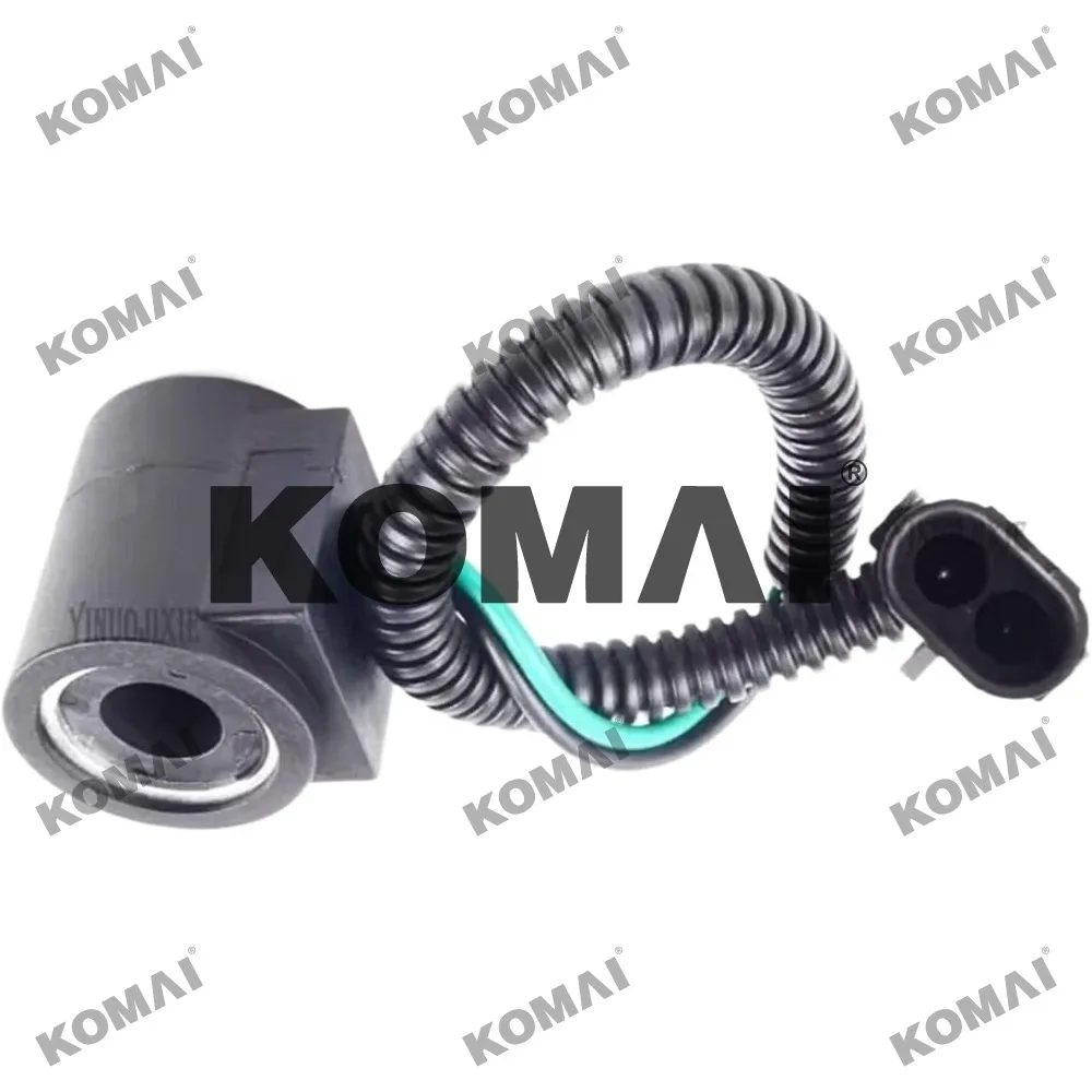 

XOJOX 60/70N9 Катушка пилотного электромагнитного клапана Катушка электромагнитного клапана экскаватора DC12V DC24V Внутренний диаметр 13 мм Высота 37,5 мм (DC24V)