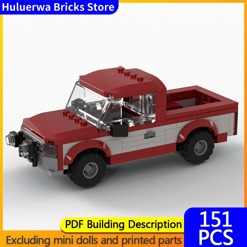 

Speed Racing Car Model MOC Building Bricks F-Series Pickup Truck Modular Technology Children Holiday Gifts Assemble Toys Suit