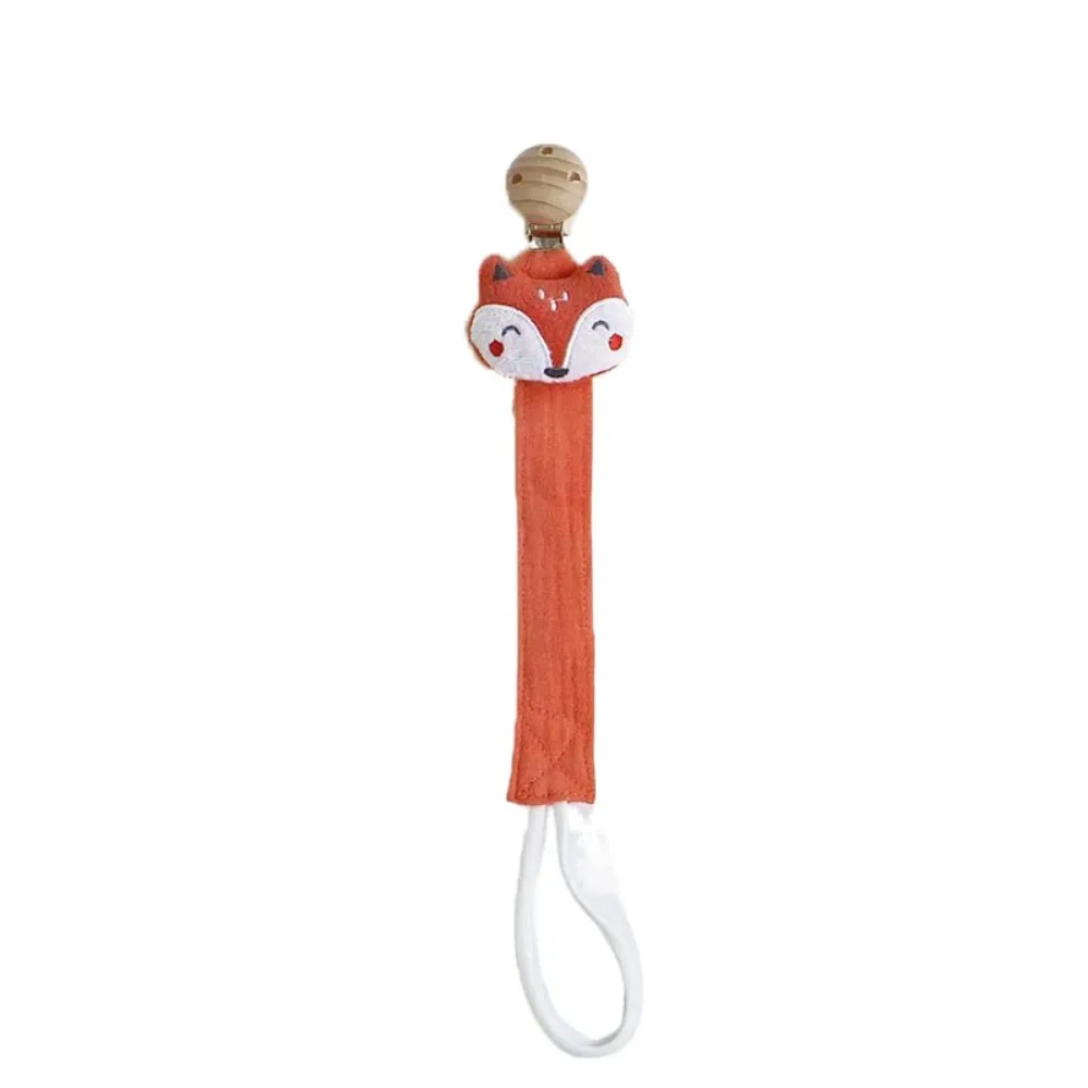 

Cartoon Baby Cloth Pacifier Chain Anti-lost Animals Doll Soother Holder Stroller Hanging Rope Teether Toys Straps