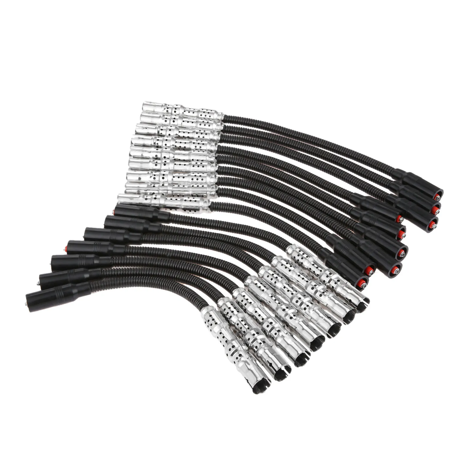 16Pcs Ignition Spark Plug Wire Cable 1131500019 90533002 Reliable Connection System for Mercedes-Benz Spark Plug Wire Kit