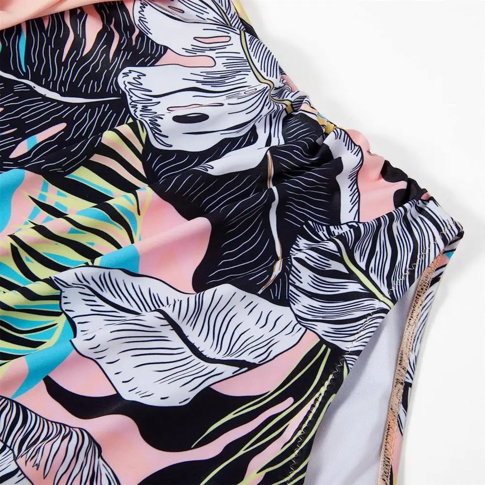 بدلة سباحة نسائية مثيرة موديل 2025 مونوكيني بدون أكمام قطعة واحدة بدلة سباحة مرقعة ملونة بدون ظهر للتحكم في البطن بدلة استحمام عالية الخصر