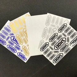 Motorcycle Helmet Sticker Visor Windshield Glass Lens Watertight Decals Racing Car Bike Waterproof For SHOEI Moto Accessories