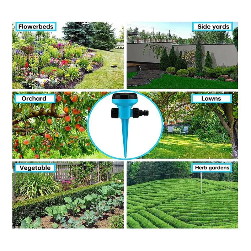 

Garden Sprinkler System For Watering Ground Nine-Function Garden Irrigation Sprinkler