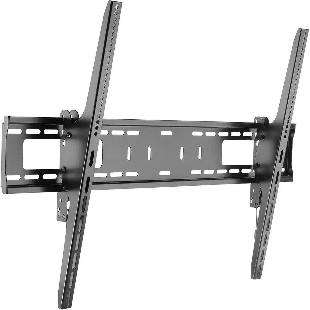 Heavy-Duty Wall Mount for 60-110 Inch TVs, Low Profile, Fits Flat and Curved Displays, Covers 3 Studs