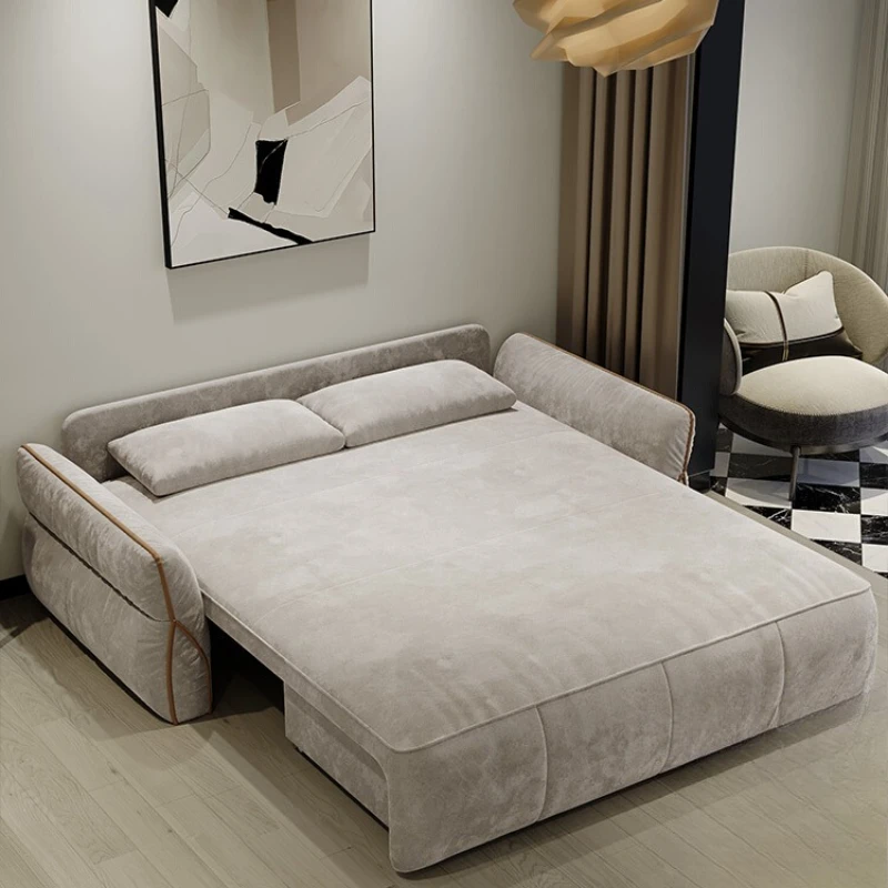 

Design Multifunction Sofa Intelligence Simple Sleeping Folding Sofa Double Living Room Camas Y Muebles Para El Hogar Furnitures