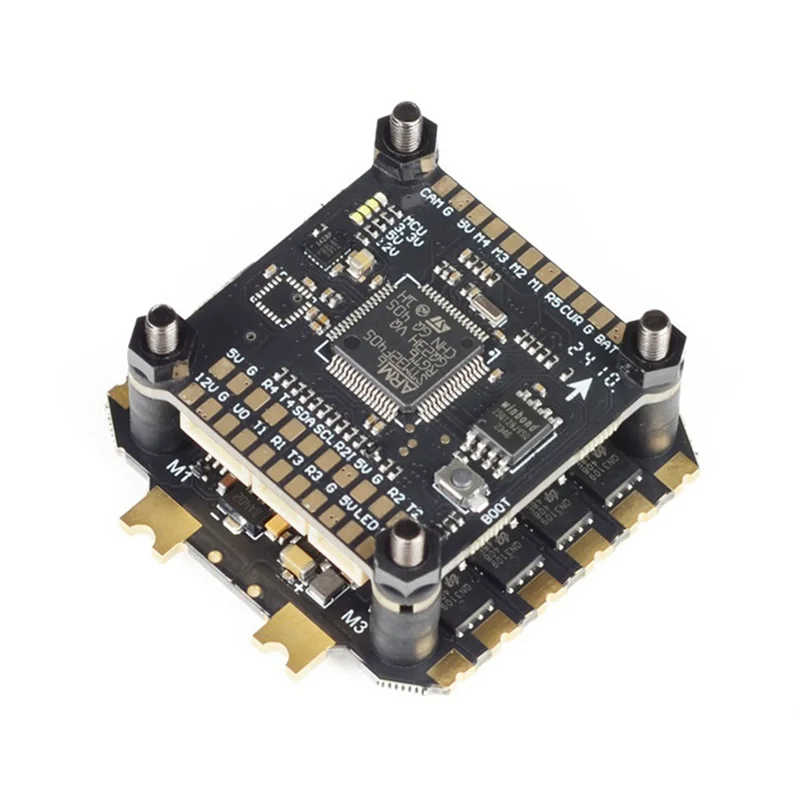 F405 65A FPV Stack F405 Controlador de vôo 60A 4-em-1 ESC 30,5 mm x 30,5 mm para drones FPV Freestyle