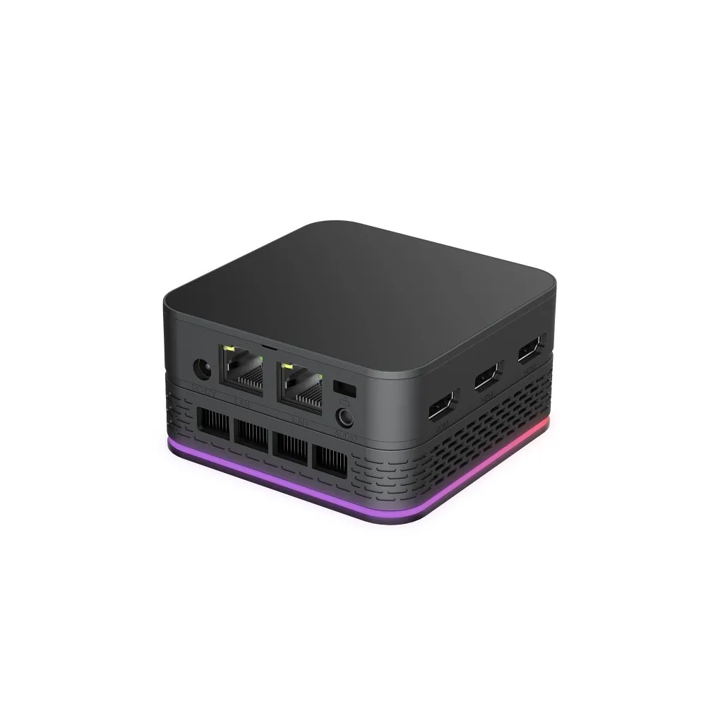 Mini PC T9 Plus Quad Core Windows 11, CPU Intel N95, 16 GB LPDDR, SSD 256/512 GB/1 TB, doppia LAN 1000 M, tre desktop HD