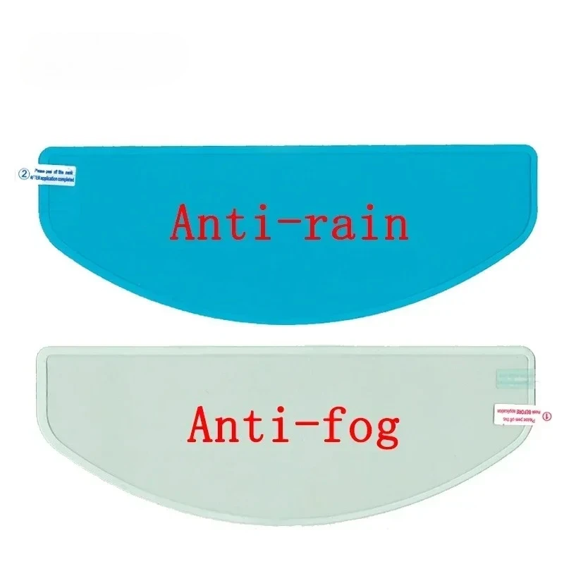 

1 шт., противодождевая пленка для мотоциклетного шлема, прочное нанопокрытие, прозрачная наклейка, противотуманная пленка, оборудование для мотоциклетных шлемов