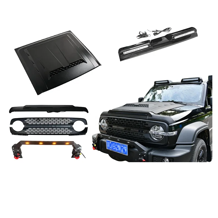 TANK 300 Exterior Accessories Body Kit Front Bumper Rear Bumper Spoiler Roof Rack Tool Kit Side Skirts Grille