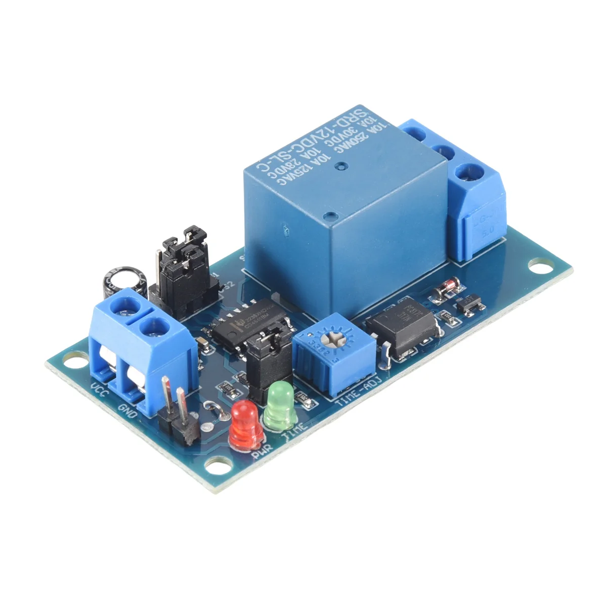 CMCN 12V DC Delay Relay Delay Turn on / Delay Turn Off Switch Module with Timer
