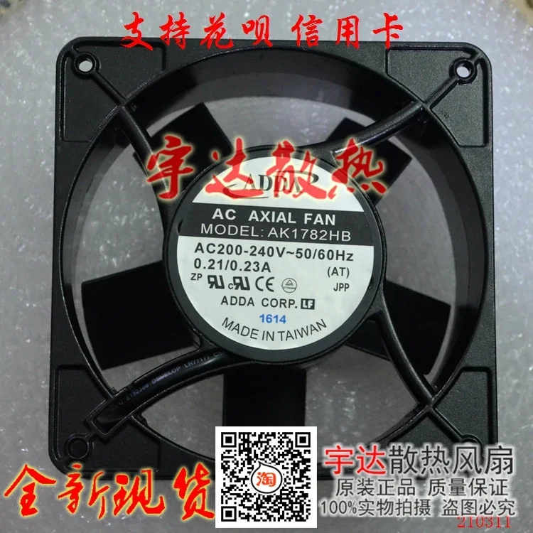 

Ltsf For ADDA AK1782HB AC 220-240V 0.21/0.23A 176x176x89mm Server Cooling Fan
