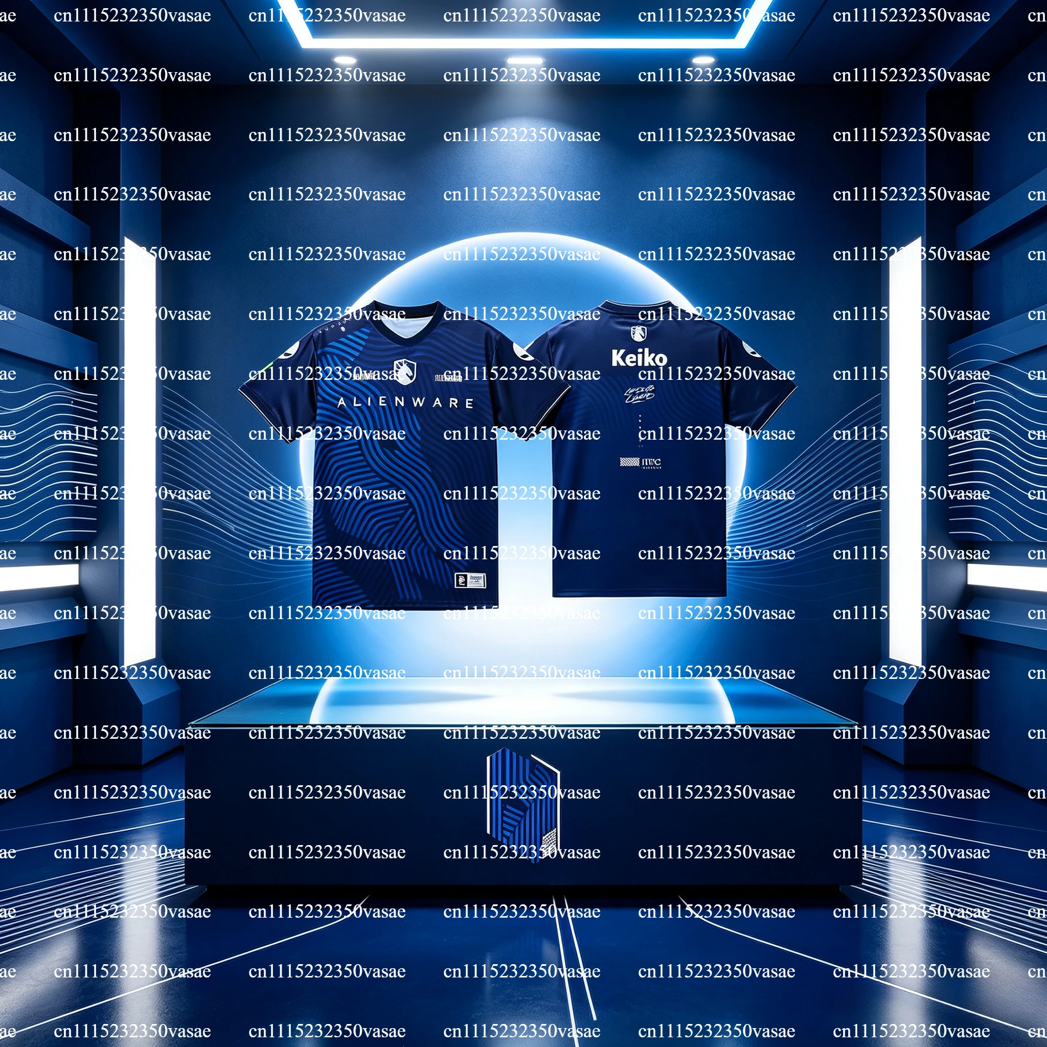 Valorant Masters Bangkok Tournament Jersey Team Liquid Training Suit Esports Team Uniform Custom T Shirts Unisex Oversized Tops