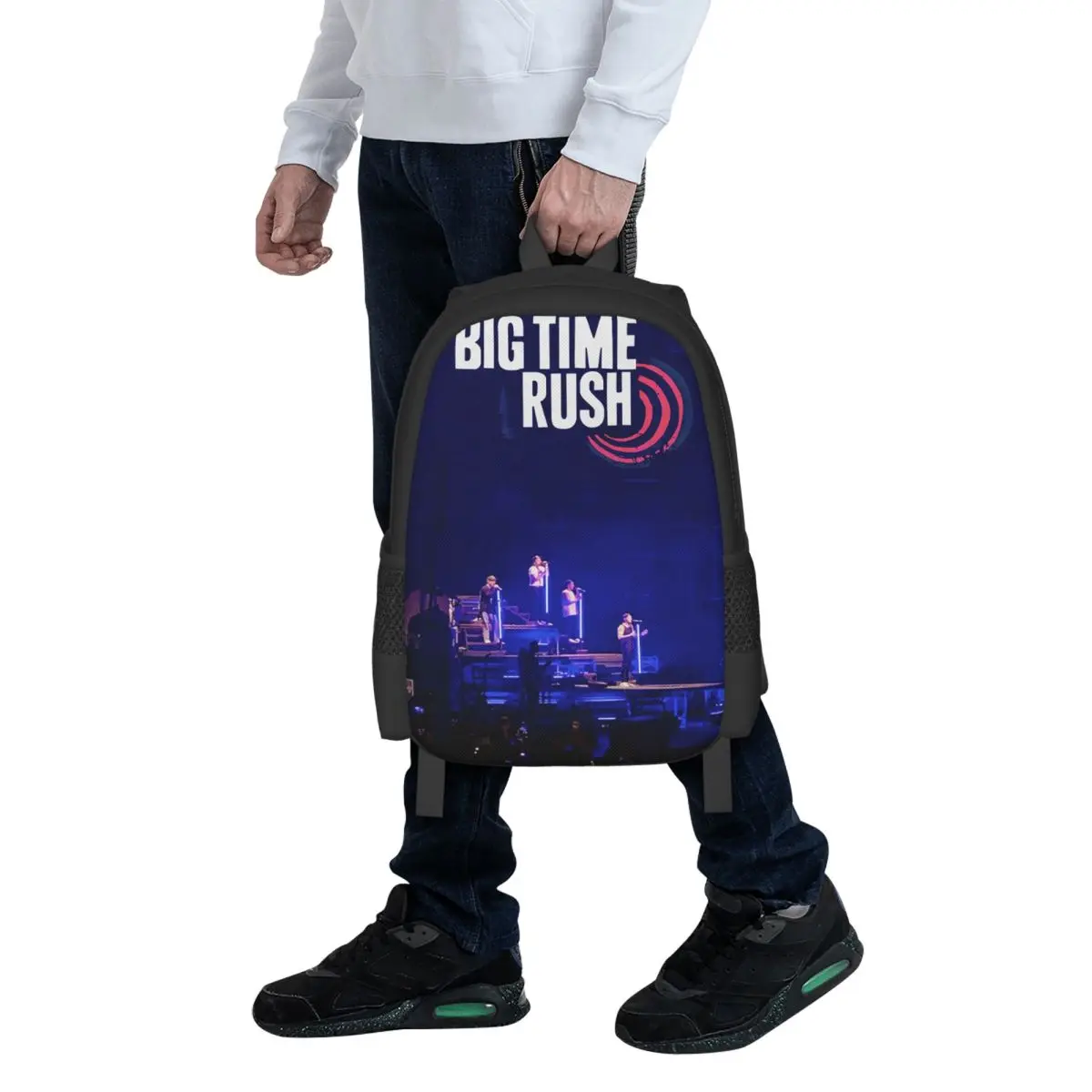

Big Time Rush BTR Band Music Student Backpack School Bag Hiking Travel Daypack for Boys Girls Fashion Bookbag Shoulder Bags