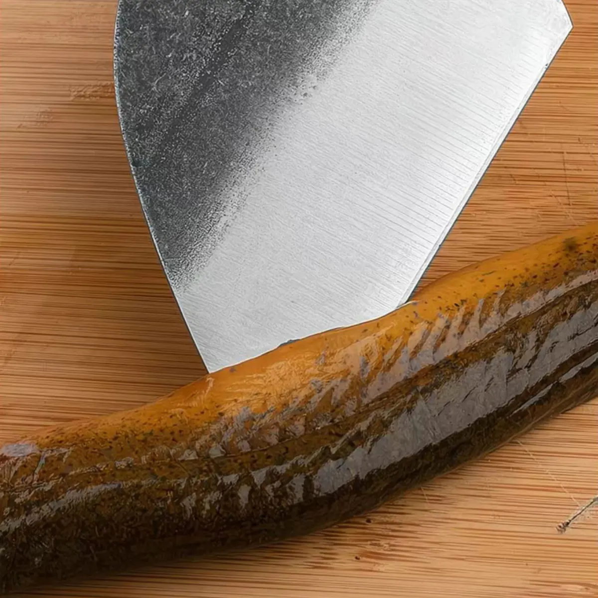 Professional Eel Cleaver Knife - High Performance Eel & Mud Loach Slayer for Fast Bone Cutting, Specialized Kitchen Tool