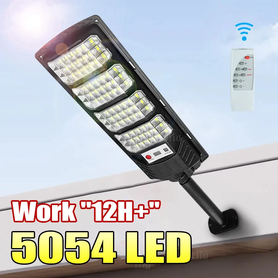 

Новые солнечные уличные фонари, водонепроницаемый уличный солнечный свет, подходящий для дворов, уличных и парковок, солнечный светодиодный прожектор