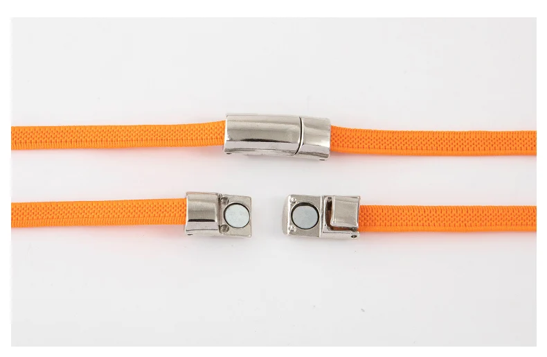 Metall Magnetische Clip Locking Schnalle Faul Schnürsenkel Keine Krawatte Schnürsenkel Schnalle Metall Gebogene Magnetische Schnalle Schuh Material Schuh Zubehör – Detail 17
