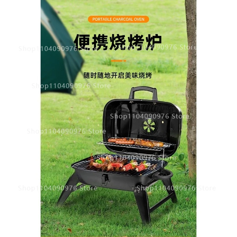 

Portable Charcoal Grill Outdoor Camping Home Tea Boiling Stove Set