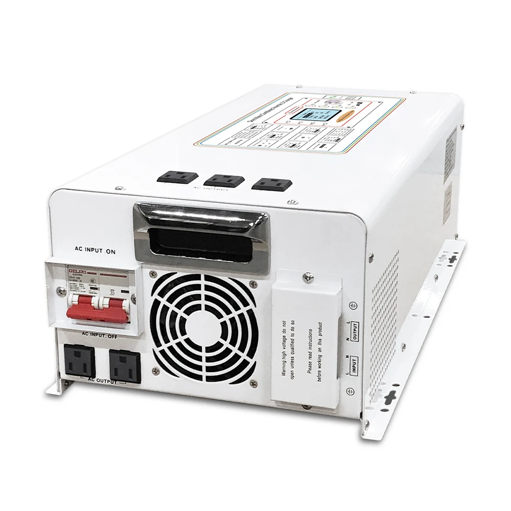 2000 واط التردد المنخفض العاكس UPS شاحن تيار مستمر 12 فولت 24 فولت 48 فولت 110 فولت 220 فولت التيار المتناوب الشمسية منخفضة التردد نقية شرط لموجة العاكس ل RV #4