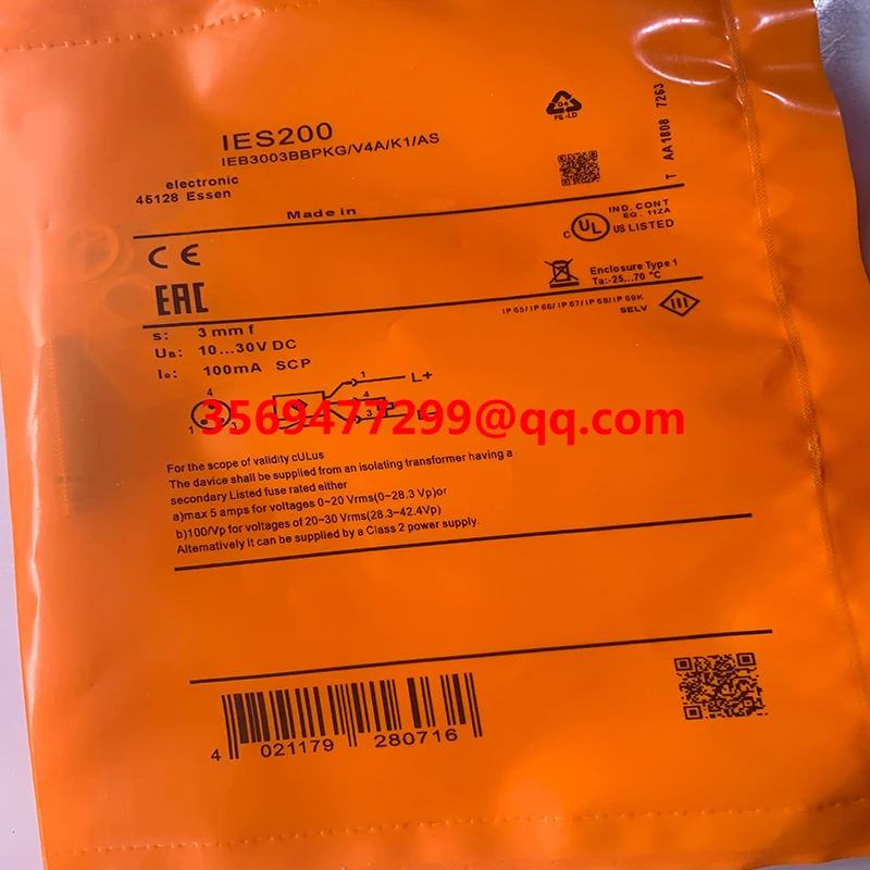

Proximity switch IES200 IES201 IEW200 IEW201 Brand new original spot