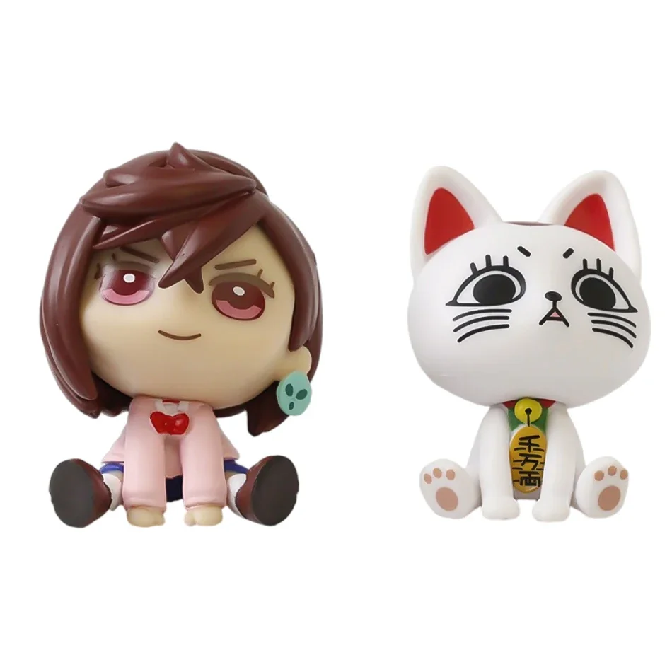 Juego de 4 Figuras de Acción de Anime DAN DA DAN de 6 cm, Ayase Momo, Takakura Ken, Modelo de PVC, Colección de Juguetes, Accesorios de Escritorio, Regalo