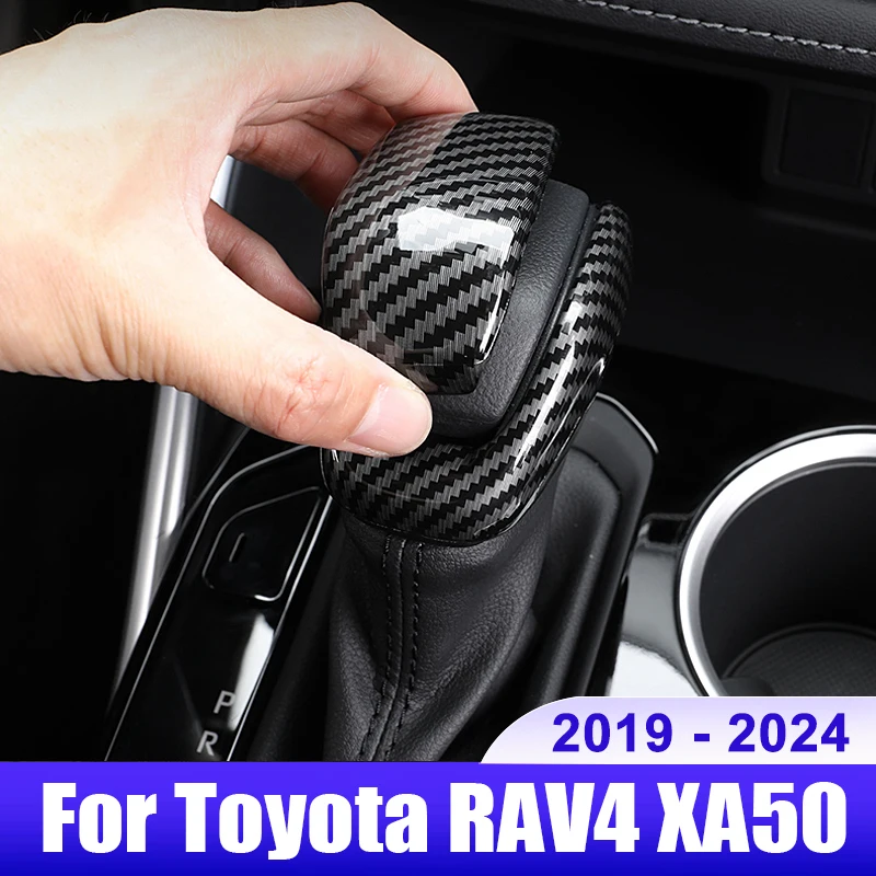 

Для Toyota RAV4 XA50 2019 2020 2021 2022 2023 2024 гибридная автомобильная ручка переключения передач, декоративная наклейка, аксессуары