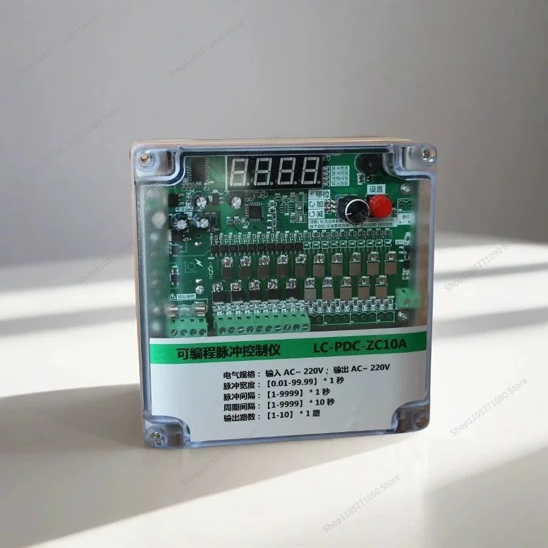 FOR Programmable Injection Dust Removal Pulse Controller Digital Display Backflushing Pulse Controller 6 8 10 12 20 24 Channels